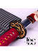 Handmade Damascus Steel Katana Sword – Red Handle and Blade Cover with Black and Gold Detailing Below Handle – Full Tang Samurai Sword for Collectors, Anniversaries, Christmas, or Groomsmen Gifts - TheBlacksmithLtd #