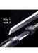 Handcrafted Damascus Steel Katana Sword with Silver Engraved Handle, Blade Cover, and Blade – Unique Designs and Customizable for Anniversary, Groomsmen Gifts, Christmas Gifts, and Collectors - TheBlacksmithLtd #