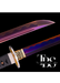 Handcrafted Damascus Steel Katana Sword with Grey Handle, White Blade Cover with Design and Lace, Detailing in Silver and Golden – Perfect for Anniversary, Groomsmen Gifts, Christmas Gifts, and Collectors - TheBlacksmithLtd #