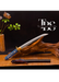 Handcrafted Damascus Steel Katana Sword with Blue Handle, Bronze Detailing, and Black Blade Cover – Perfect for Anniversary, Groomsmen Gifts, Christmas Gifts, and Collectors - TheBlacksmithLtd #