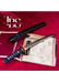 Handcrafted Damascus Steel Katana Sword with Blue Handle, Bronze Detailing, and Black Blade Cover – Perfect for Anniversary, Groomsmen Gifts, Christmas Gifts, and Collectors - TheBlacksmithLtd #