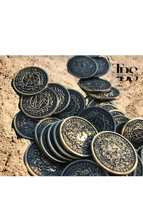 Handcrafted Yog-Sothoth Inspired Coins | Mythological Collectibles | Unique Birthday, Anniversary, or Groomsmen Gift