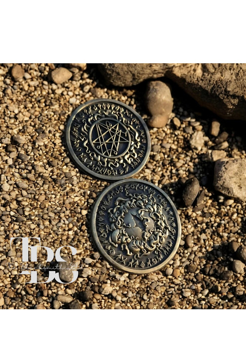 Handcrafted Yog-Sothoth Inspired Coins | Mythological Collectibles | Unique Birthday, Anniversary, or Groomsmen Gift