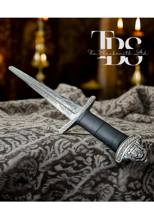 Handcrafted Celtic Knot Sword – 36-Inch Engraved Blade with Protective Cover | Unique Gift for Anniversaries, Christmas, Groomsmen, and Collectors