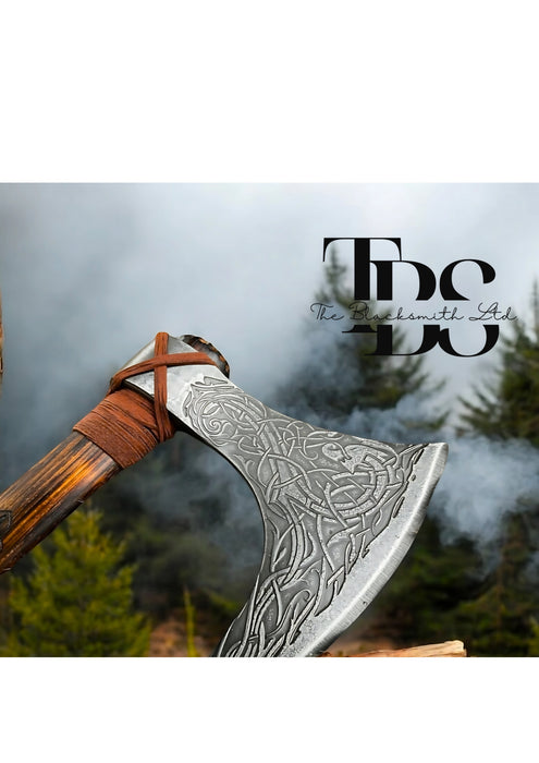DRAGONSLAYER'S FURY - Legendary Norse Dragon Battle Axe
