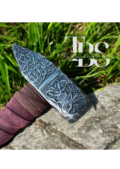 Viking Hammer | 16-Inch Handcrafted Deer-Themed Hammer | American Made | Unique Christmas, Anniversary, or Groomsmen Gift