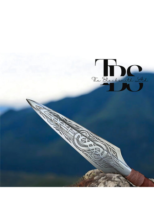 The Loki Spear – 60-Inch Handcrafted Norse-Inspired Spear | Unique Gift for Cosplay, Collectors, and Mythology Enthusiasts